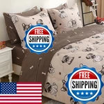 Gusuhome Kids Comforter Set 7 Piece Bedding Cute Dog Cartoon Animal. Fixed Price $103.59.