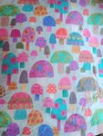 Natural Life Mushroom Garden King Sheet Set 100% Cotton *no Pillowcases. Fixed Price $65.00.