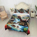 Vtkon Kids Comforter Set Full: Super Soft Microfiber, Dinosaur Bedding Boys Girl. Fixed Price $85.04.