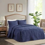 Madison Park 3 Pcs Split Corner Quilted Bedspread, Classic Design, Lightweight. Fixed Price $155.99.