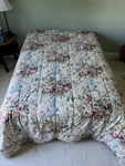 Ralph Lauren Vintage Allison 100% Cotton Comforter Made Usa Size Queen. Fixed Price $89.95.
