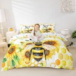 Sweet Honey Bee Bedding Set Girls Boys Full (no Comforter) Multi AA02. Fixed Price $57.74.