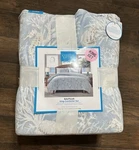 New Coastal Living Nautilus Blue Sea Life King Comforter & Shams Set 3PC. Fixed Price $150.39.