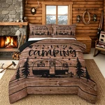 Erosebridal Camping Comforter Set Rv Queen Rustic Camper Bedding. Fixed Price $96.46.