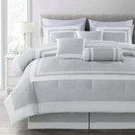 Chezmoi Collection 7-PIECE Hotel Style Comforter Set Full, Queen, King, Cal. Fixed Price $72.99.