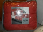 New Apt. Ripple Full / Queen Size Comforter Set Orange Coral APT9. Fixed Price $59.99.
