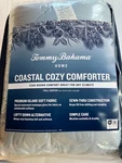 Tommy Bahama Home Butter Soft Down Comforter, Blue, Queen Coastal Cozy. Fixed Price $79.95.