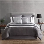 Hallmart Collectibles 8PC King Rossi Comforter Set Gray. Fixed Price $37.39.