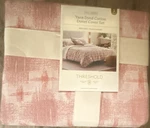 Threshold 100% Cotton Yarn Dyed Plaid Duvet Cover Set Full/queen 3-PIECE. Fixed Price $27.55.