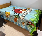 Angry Birds Twin Comforter Bedspread Euc Bedding. Fixed Price $24.99.