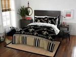 Northwest Nfl New Orleans Saints Rotary Bed Bag Set, Queen. Fixed Price $89.99.