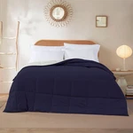 Modern Threads Down Alternative Reversible Comforter Navy/silver Twin. Fixed Price $33.74.