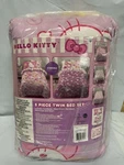 Hello Kitty Rainbow Garden 5 Piece Twin Bed Set. Fixed Price $88.99.