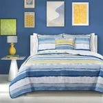 J Queen New York Seashore 3 Piece Quilt Bed Set Size King. Fixed Price $149.99.