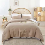 Weigelia King Size Set Taupe 7 Pieces Comforters.... Fixed Price $80.01.