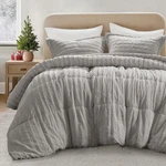 Madison Park Duke Luxe Faux Fur Reversible Comforter Set, Soft Plush Mo, Queen. Fixed Price $86.99.