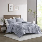 Beautyrest Maddox Striated Cationic 3 Pcs Full/queen Comforter Set New. Fixed Price $98.00.