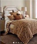 Ralph Lauren Bellosguardo Queen Comforter Rare Made In Italy - 91" X 84". Fixed Price $99.00.
