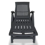 Patio Chair With Adjustable Backrest Outdoor Folding Sunlounger Vidaxl. Fixed Price $158.99.