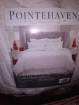Pointehaven Knotted Cotton Comforter Set White Twin. Fixed Price $59.99.