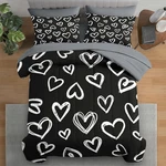 Pamnest Comforter Set Twin Size Love Cute 5 Pcs Bedding Kids And Adults. Fixed Price $103.43.