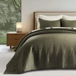 Evergracehome King Cotton Quilt Set 108X96 3PC Sateen Channel Stitch New. Fixed Price $89.99.
