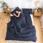 Cottebed Dark Blue Queen Comforter Set With 2 Pillowshams, Ultra-soft Bedding.... Fixed Price $71.00.