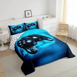 Feelyou Queen Size Gaming Comforter Set Boys Gamer Bedding Teens .... Fixed Price $62.48.