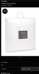 Sferra Cardigan Medium Weight Duvet. Fixed Price $1299.00.