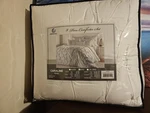 Homechoice 8 Piece Comforter Set Caraline White Lucilla King Size. Fixed Price $100.00.