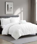 Hallmart White Collectibles Goranna 9 Pc. Comforter Set, King. Fixed Price $140.00.