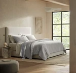 Boll & Branch Full/queen Comforter Set Tcssgcfwtfq - Mist. Fixed Price $202.89.