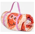 Justice Girls Emoji Sleeping Bag Cute & Soft "pizza Is Always Good Idea". Fixed Price $59.99.