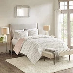 Madison Park Soft Plush Comforter Long Faux Fur Design, Mid Century, Modern All. Fixed Price $78.19.