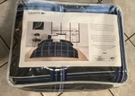 New Package Lacoste Home Grimtune Blue Comforter And Sham Set, Twin/twin Xl. Fixed Price $49.99.