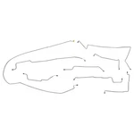 Fits 1980-89 Dodge Truck 1/2 Ton 4WD Long Bed Complete Brake Line Kit Set Steel. Fixed Price $185.00.