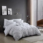 Kenneth Cole New York Gray Merrion Cotton 3-PIECE 'king' Comforter 883893688995. Fixed Price $128.99.