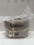 Quince Organic Cotton Sateen Comforter King / Cal Stone. Fixed Price $99.99.