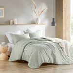 King/california Camden Chambray Solid Print Comforter Set Sage Green - 510. Fixed Price $15.99.