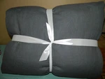 Pottery Barn Belgian Flax Linen Comforter Full/queen Steel Blue. Fixed Price $209.95.