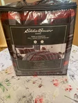 Eddie Bauer Willow Plaid Reversible Comforter Set Full Queen. Fixed Price $55.00.
