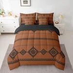 Feelyou 7 Piece Bedding Set Queen Size Southwestern Native Comforter. Fixed Price $64.12.