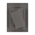 Mainstays Cotton Rich Extra Soft Jersey Bed Sheet Set, Queen, Charcoal, 4 Pieces. Fixed Price $28.12.