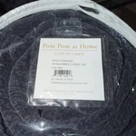 Pom At Home King Coverlet Cotton Marseille Navy Floral New. Fixed Price $299.99.