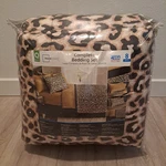 Mainstays Queen Leopard Print Bed Comforter 8 Piece Set. Fixed Price $49.99.
