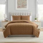 Vcny Home Quilt Set, Soft 3-PIECE Pinsonic Circle Bedding With Matching Sh. Fixed Price $70.86.