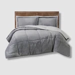 Truly Soft Gray Cuddle Warmth King Comforter Set. Fixed Price $48.60.