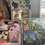 Disney Star Wars Hello Grogu, Minecraft, Minnie Mouse 6-PC. Twin Comforter Set. Fixed Price $68.98.