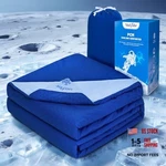 Cooling Blankets For Hot Sleepers Pcm Technology Twin/twin Xl 60"X90" Navy. Fixed Price $96.57.
